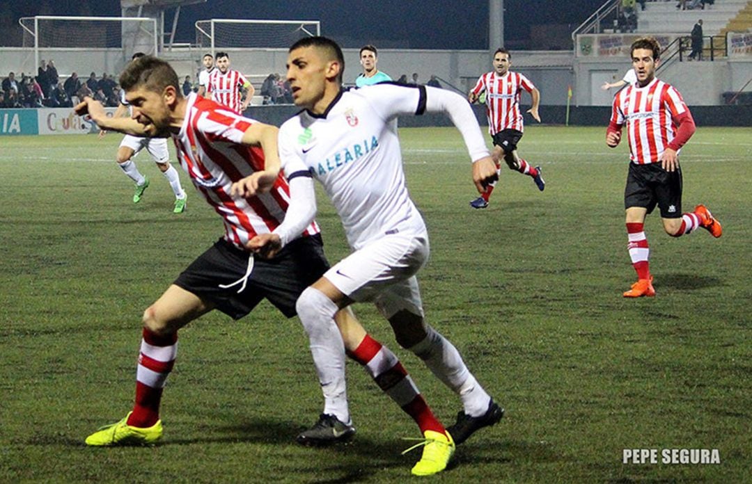 Un momento de un partido.