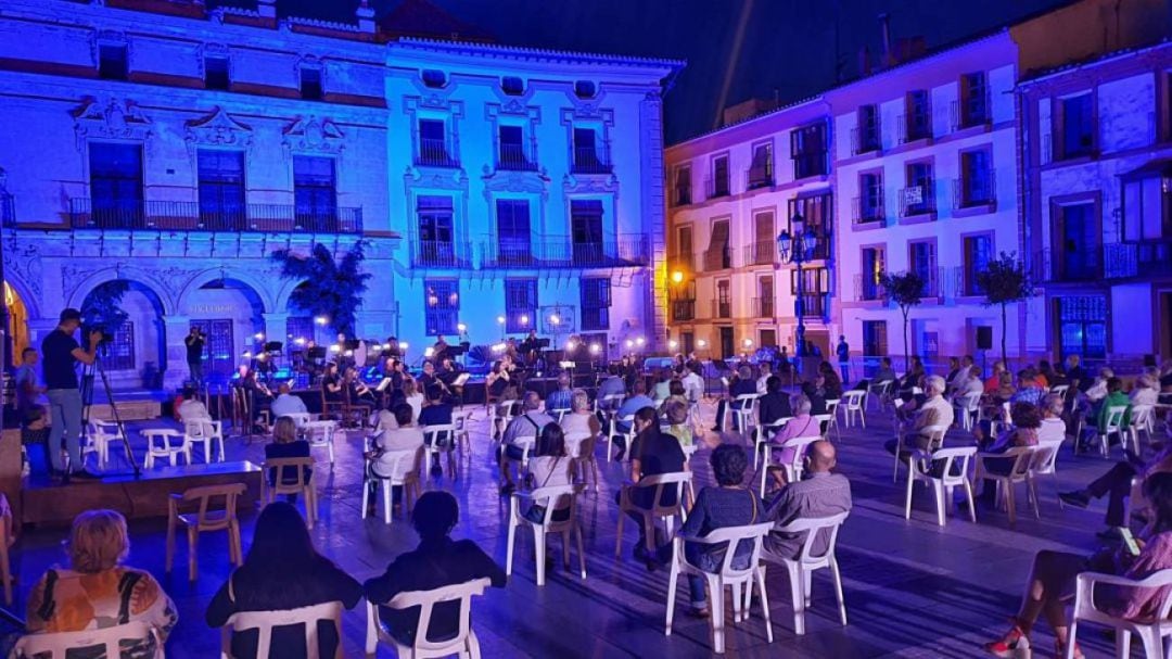 Imagen de archivo de un concierto de la banda municipal