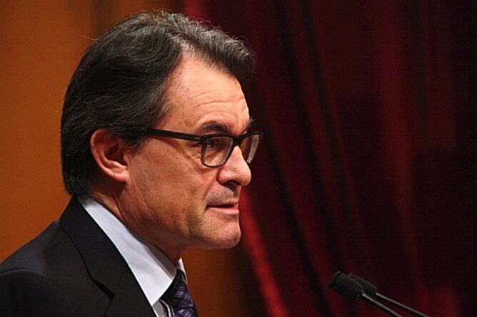 El president de la Generalitat, Artur Mas