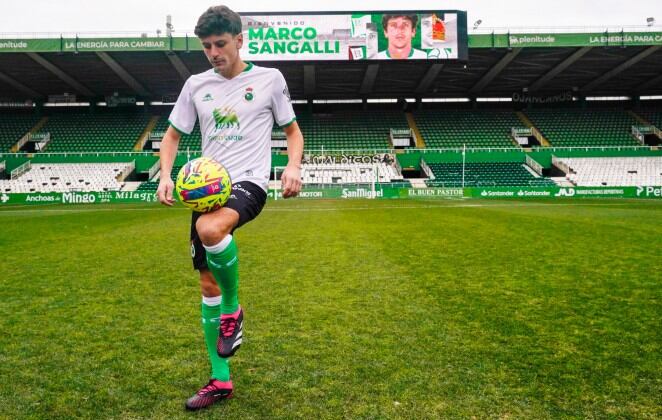 Sangalli ya ha entrenado hoy con sus nuevos compañeros