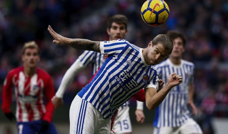 El exjugador de la Real Sociedad Iñigo Martínez.