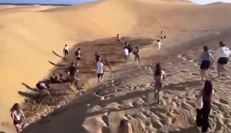 El Cabildo de Gran Canaria abre una investigación por asalto de unos &#039;youtubers&#039; a las dunas de Maspalomas