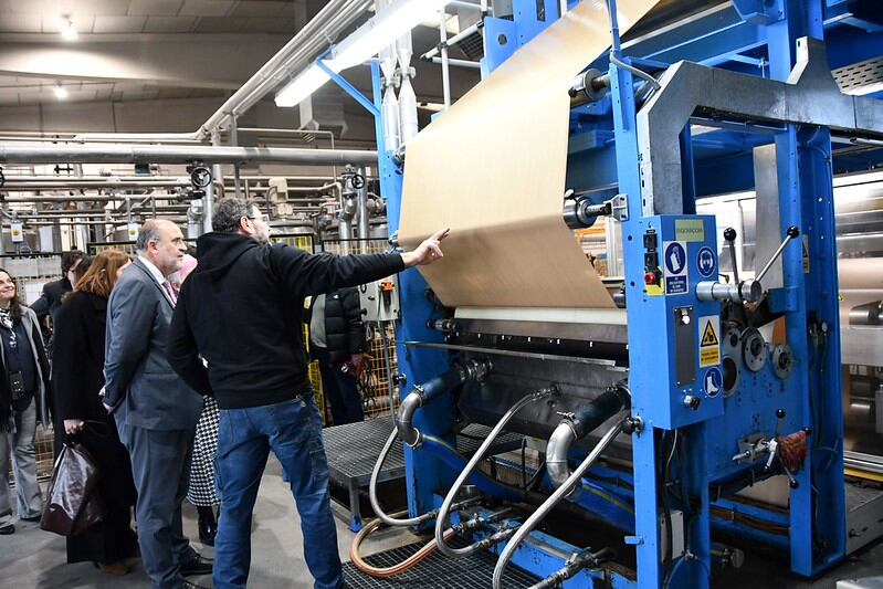 Visita de Martínez Guijarro a Ibergum