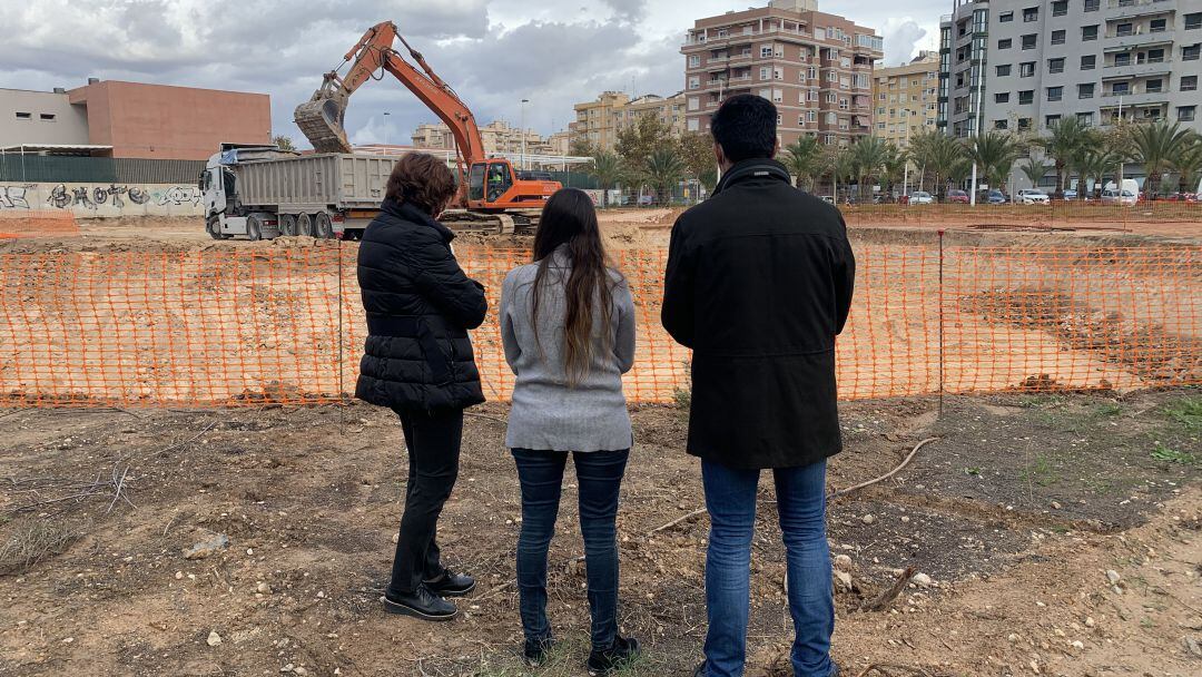 Obras del edificio Valona