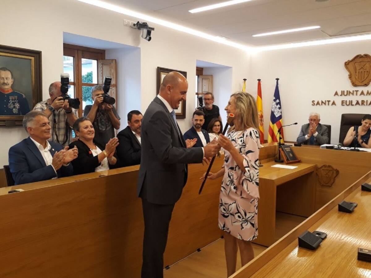 Carmen Ferrer, primera alcaldesa de Santa Eulària
