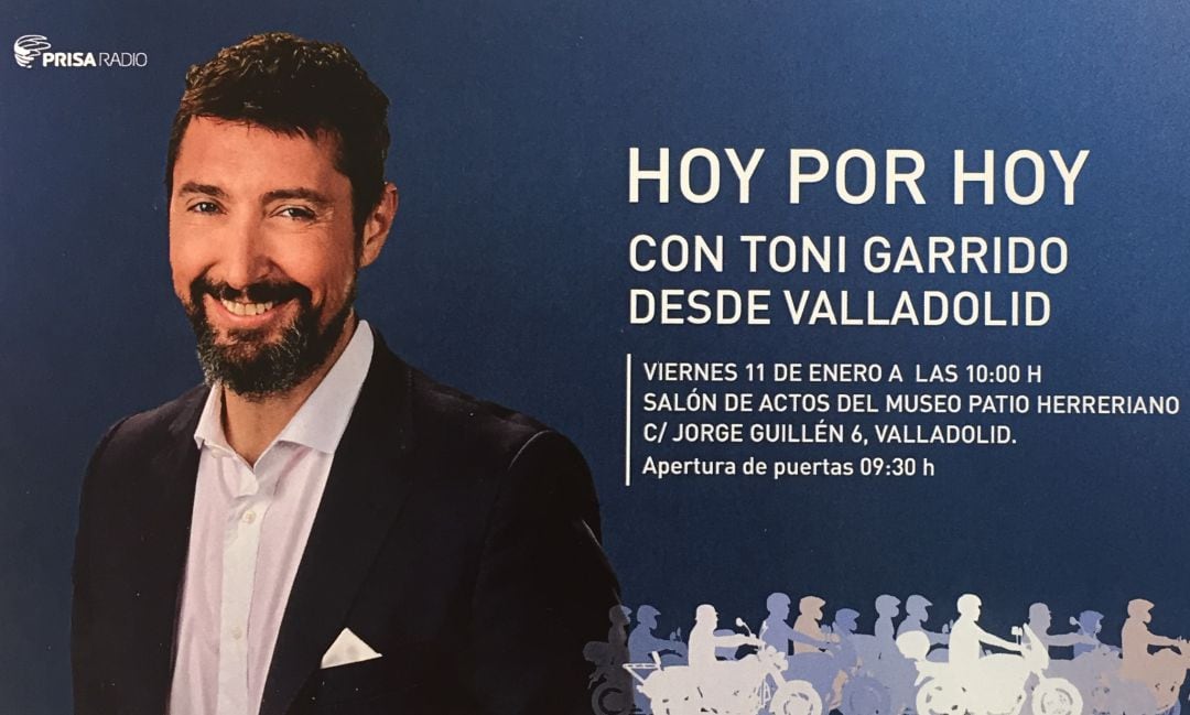 Las invitaciones para asistir al programa están disponibles en Radio Valladolid