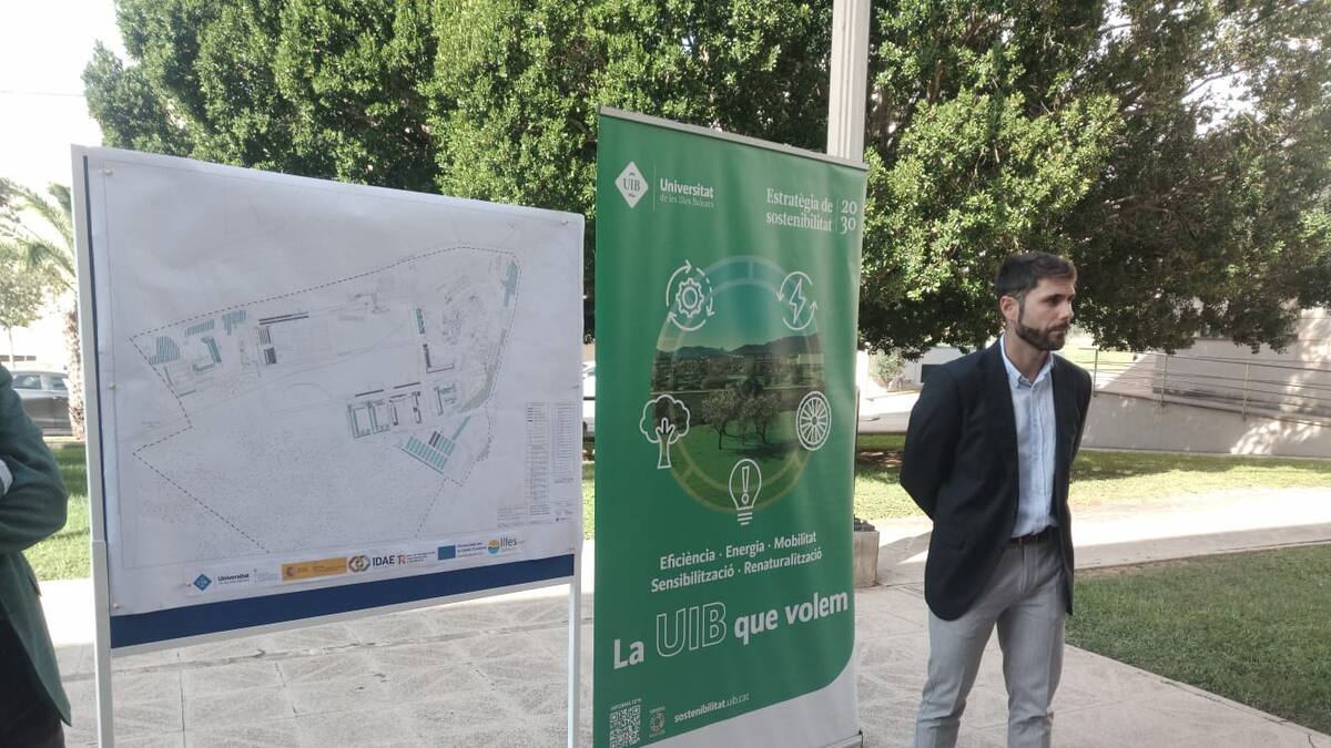 La UIB invertirá 18,7 millones de fondos europeos para instalar placas solares y ser autosuficiente energéticamente