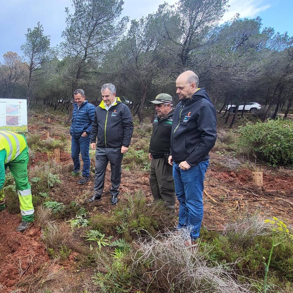 La Comunidad inicia la restauración forestal con la plantación de 4.300 ejemplares de especies autóctonas en Calblanque