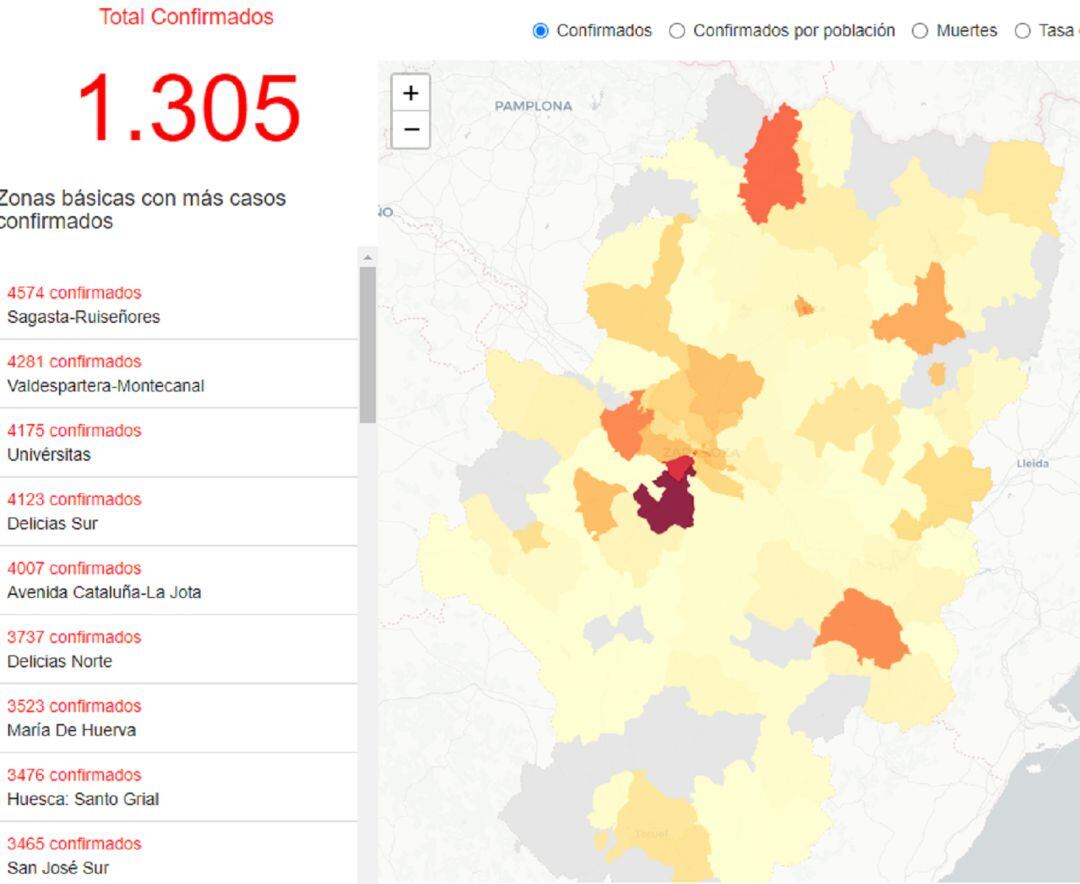 Se disparan los contagios de la séptima ola en Aragón. 