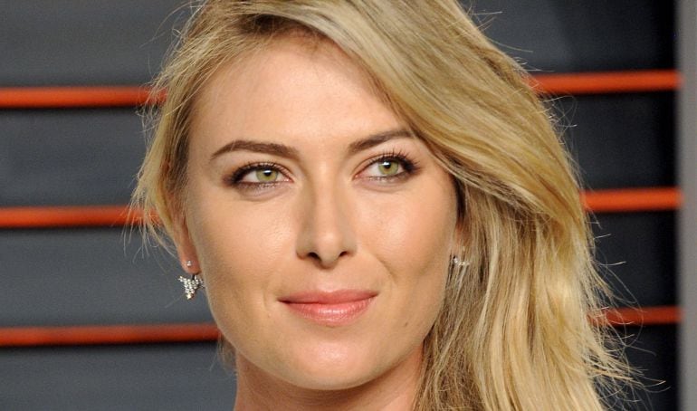 Sharapova, en la fiesta de Vanity Fair tras los Oscar