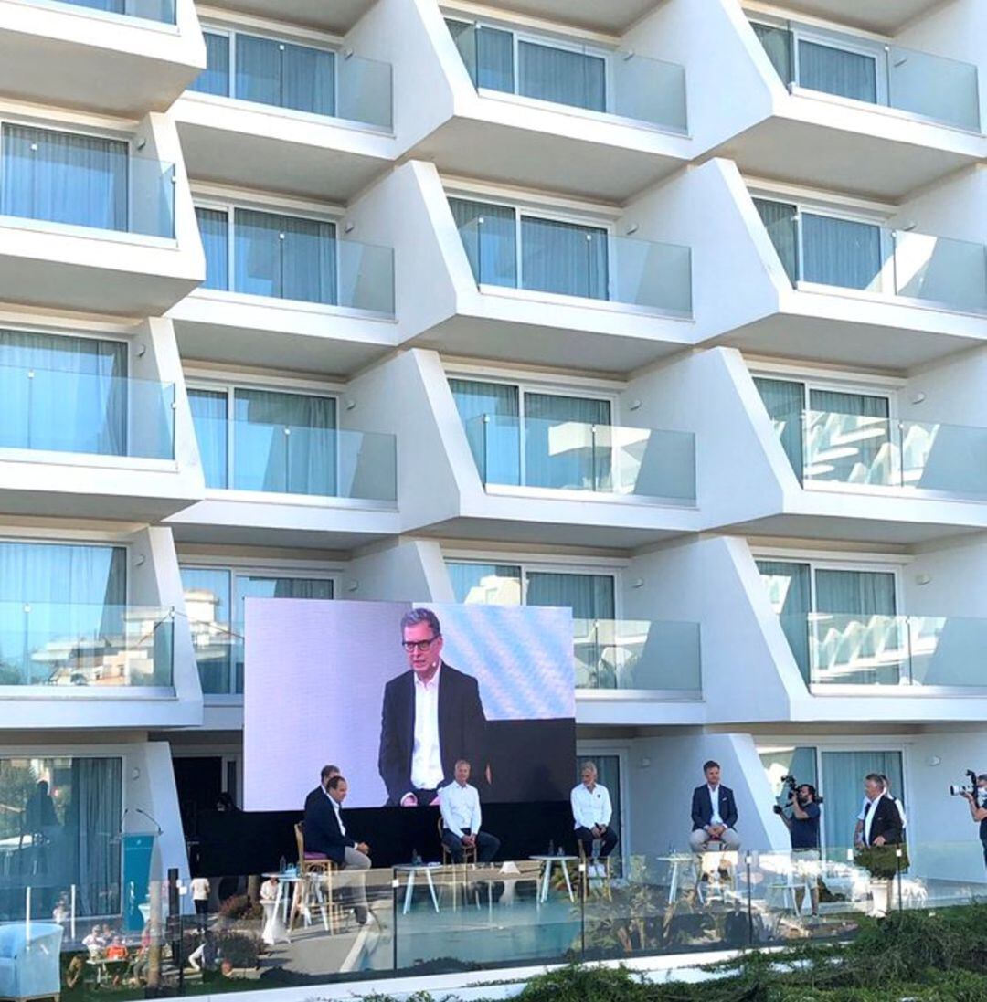 Imagen de archivo del acto organizado por Iberostar