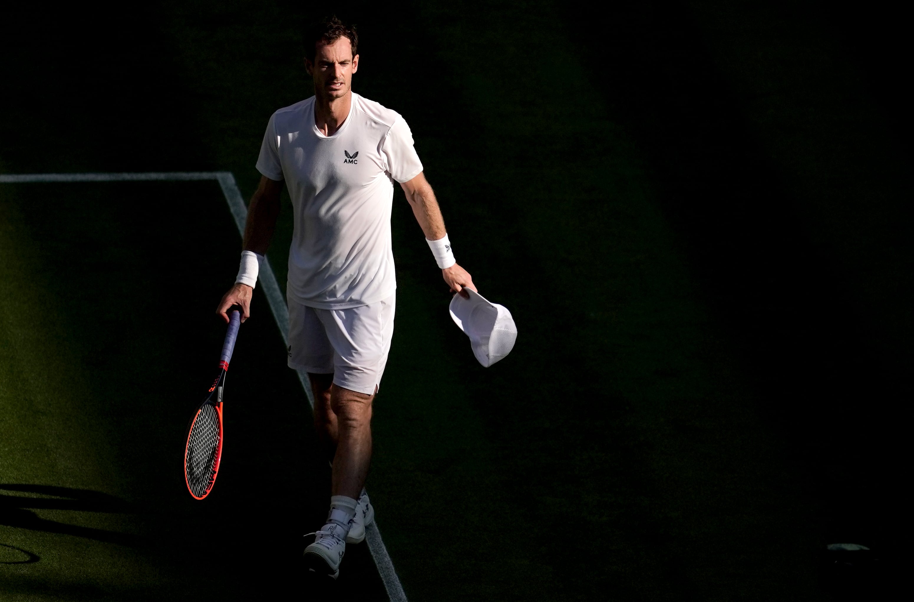 Andy Murray, tras su derrota en Wimbledon ante Stefanos Tsitsipas