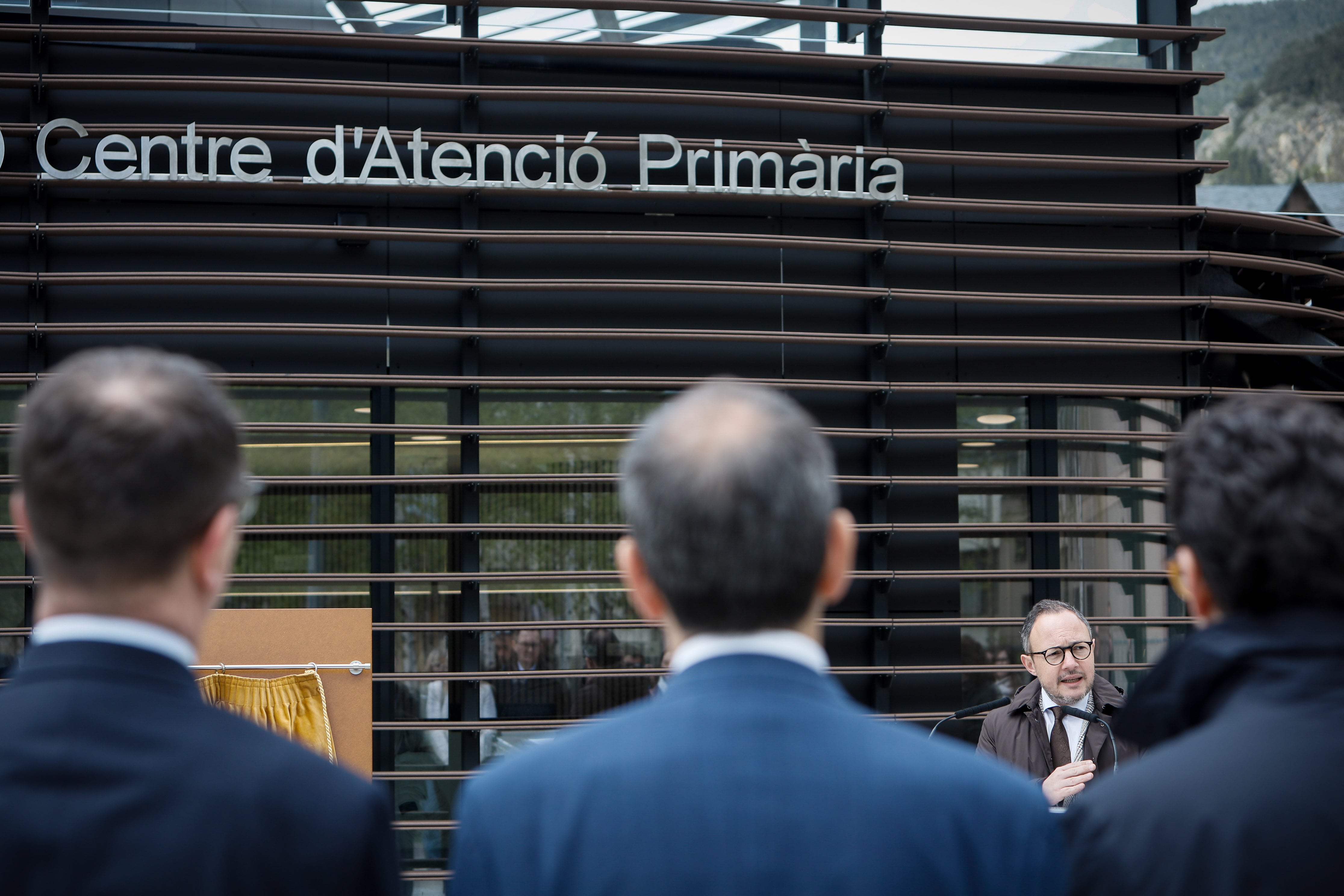 Acte d'inauguració del Centre d'Atenció Primària de Canillo.