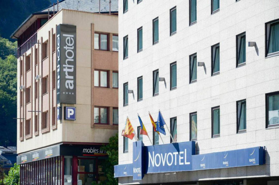 Hotels al nucli urbà d'Andorra la Vella