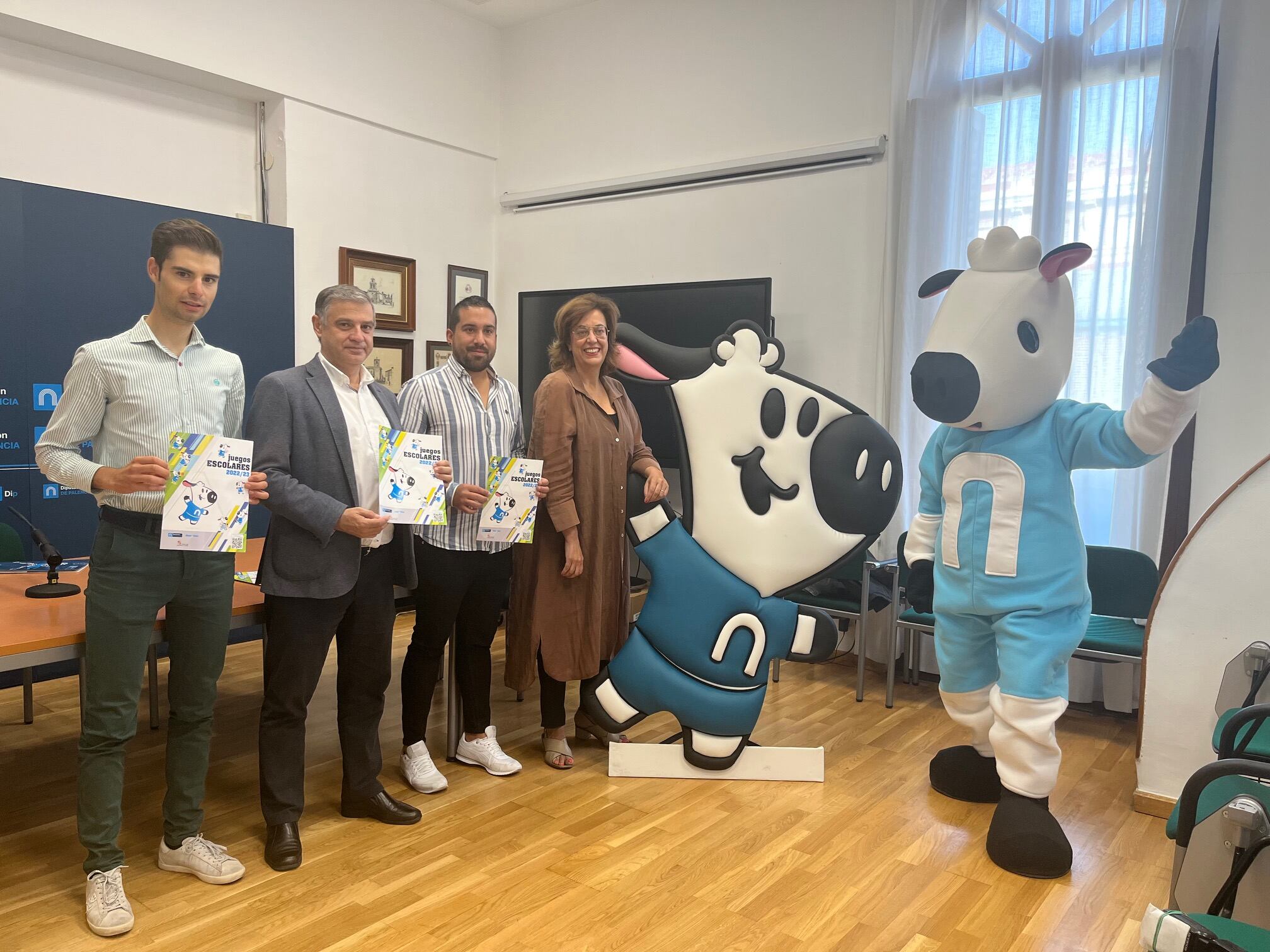 Presentación de los Juegos Escolares de la Diputación de Palencia