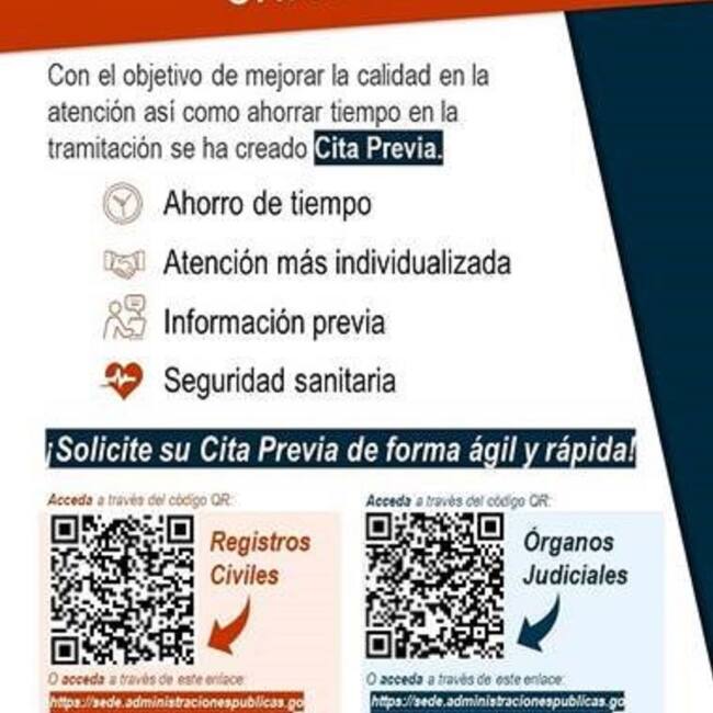 Solicitud de cita previa