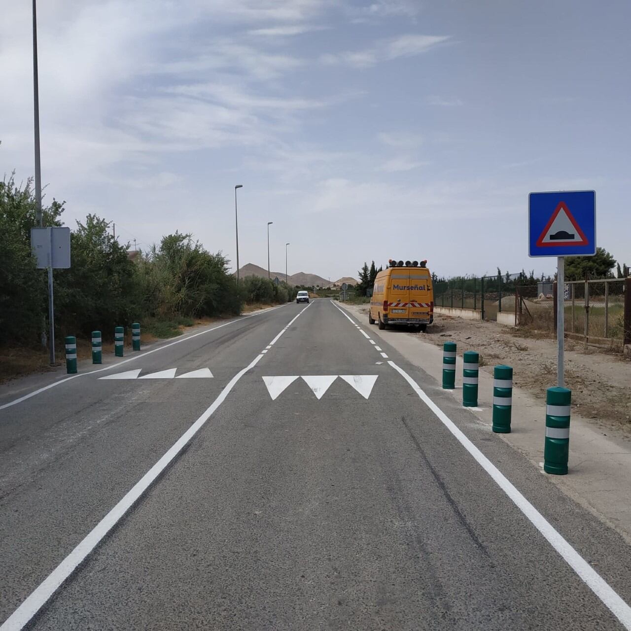 Carretera RM-D19, en Lorca