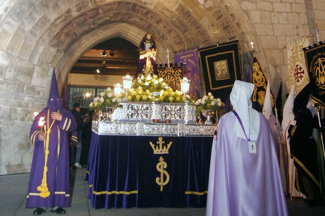 El Martes Santo trae El Prendimiento, una de las procesiones más populares de la Semana Santa de Palencia