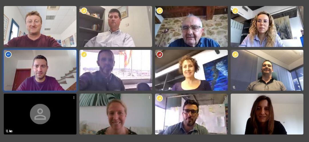 Reunión del equipo de gobierno por videoconferencia