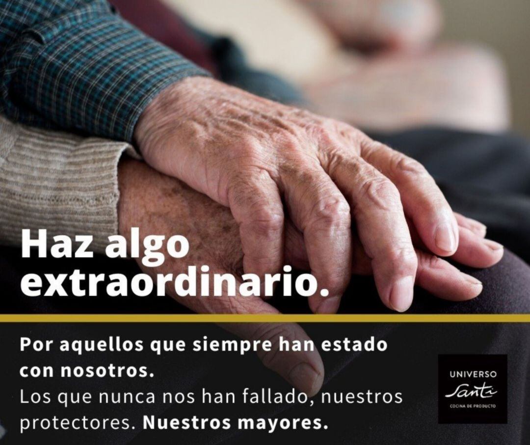 Restaurante Universo Santi de Jerez crea un menú solidario para personas mayores