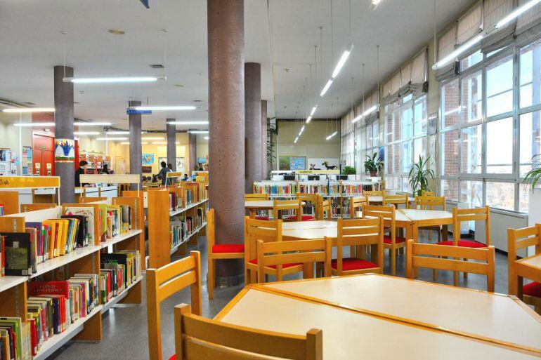 Biblioteca pública de Alcorcón.