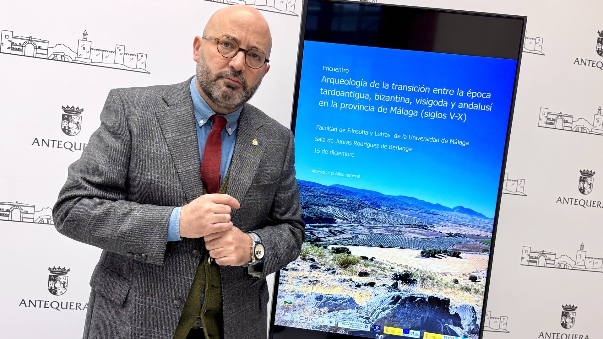 José Medina Galeote, concejal de Cultura del Ayuntamiento de Antequera