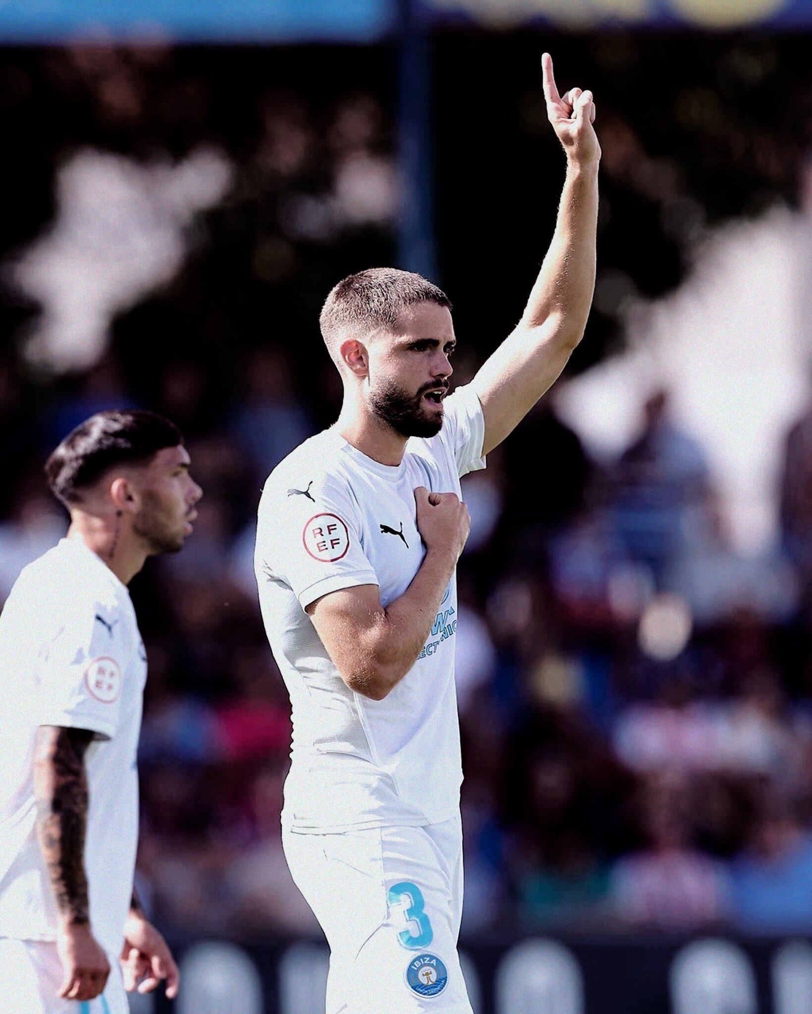 Guillem celebrando su gol