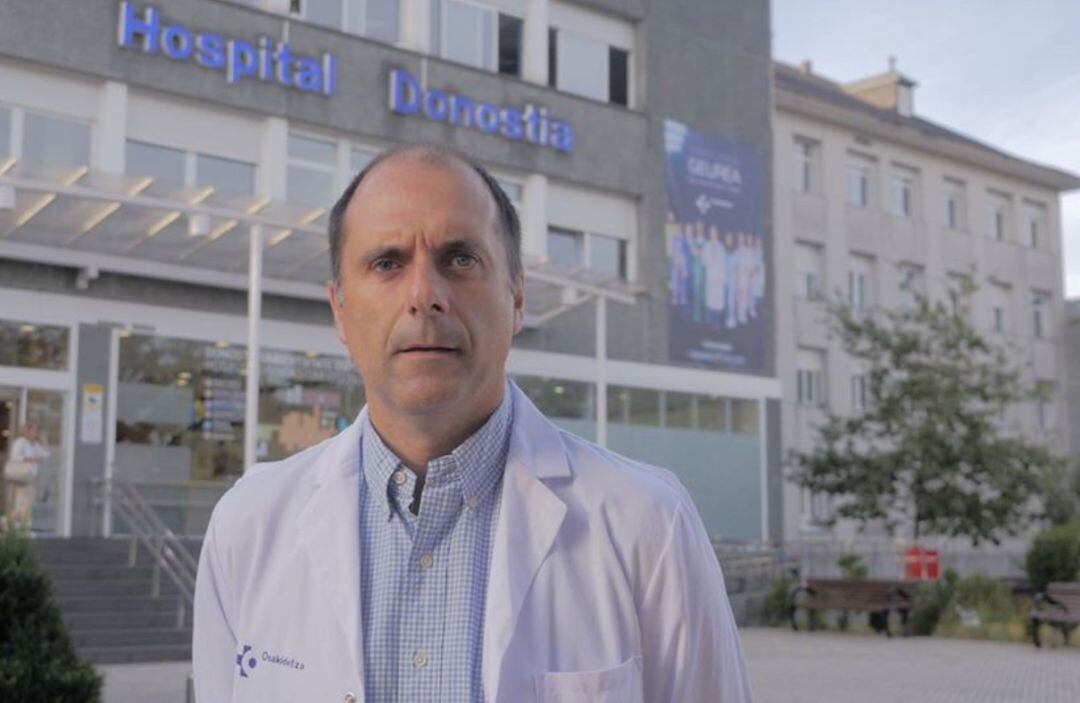 El doctor Carlos Barruso, Director de Integración de la OSI Donostialdea