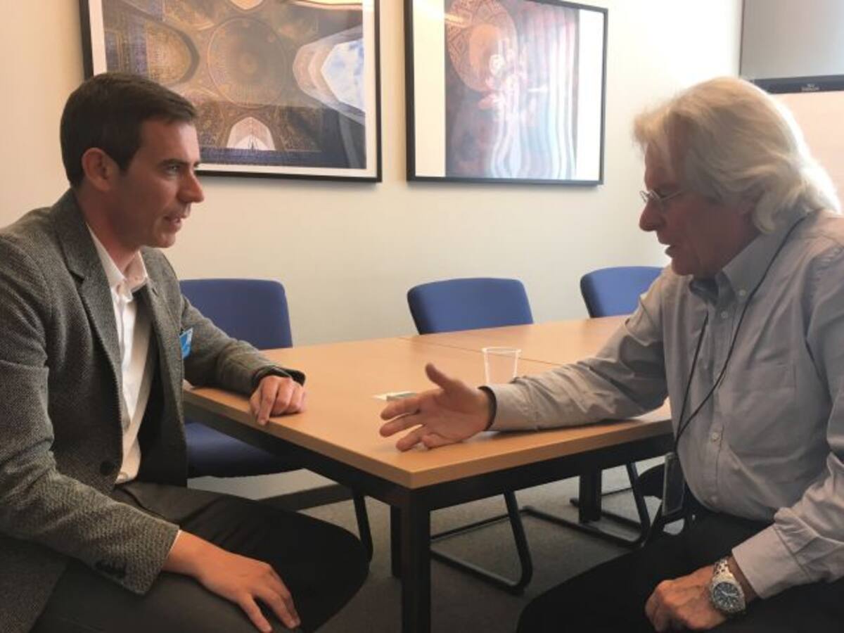 Javier Nart visita Ávila para apoyar al candidato al Congreso, Diego Garzón