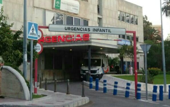 La ambulancia esperaba esta mañana a Ashya King en el Hospital Materno