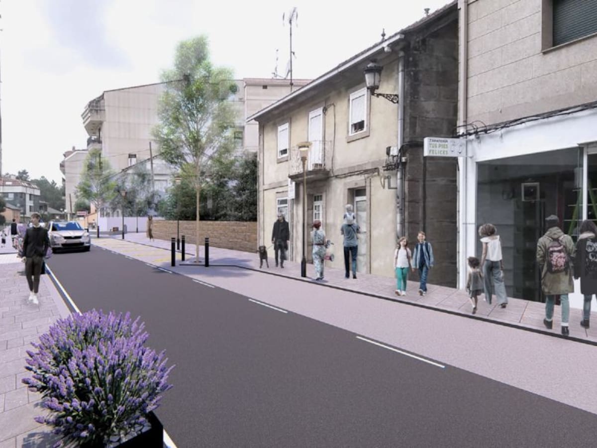 Nueva humanización en el centro de Salceda