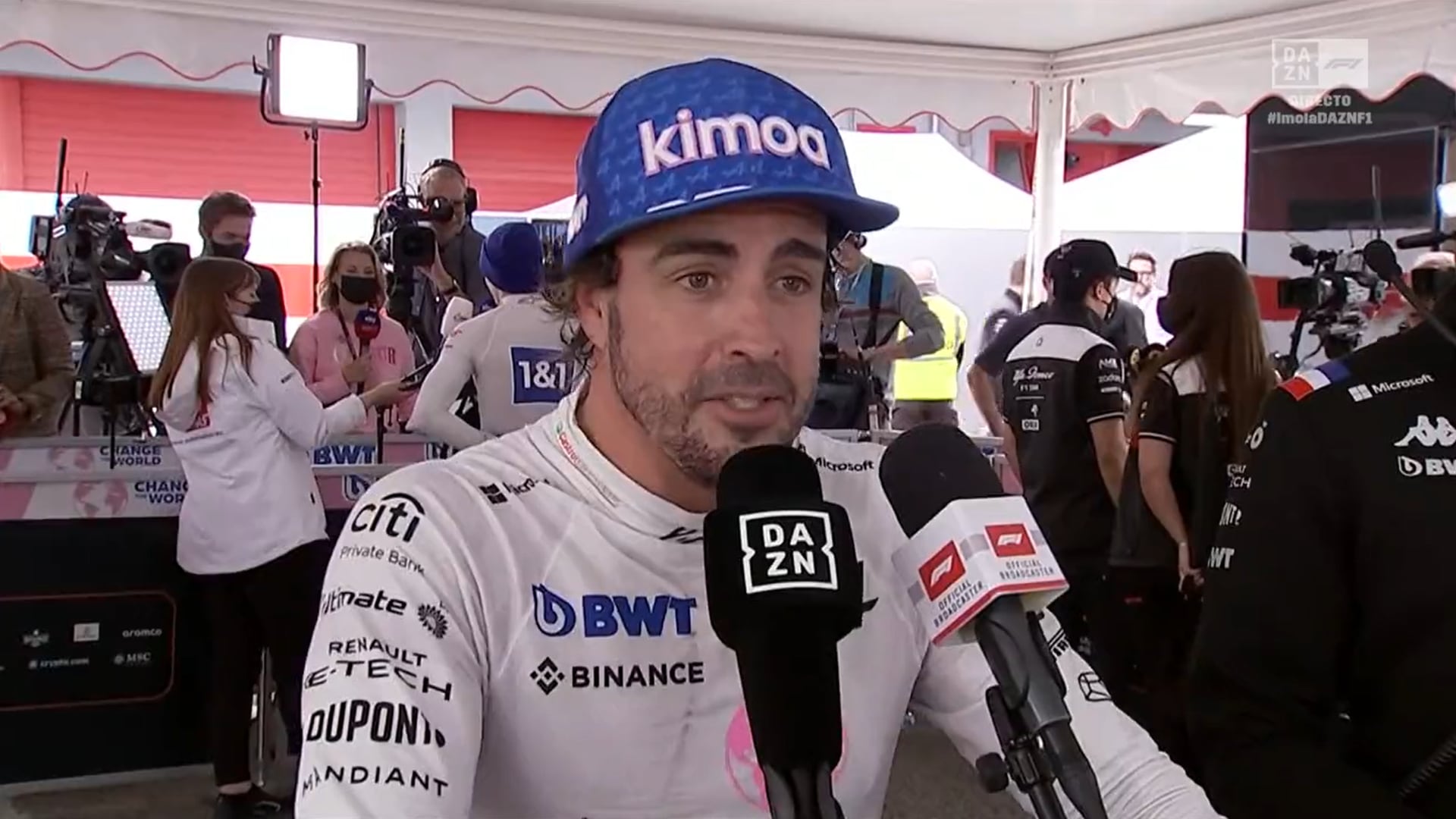 Fernando Alonso, piloto de Alpine