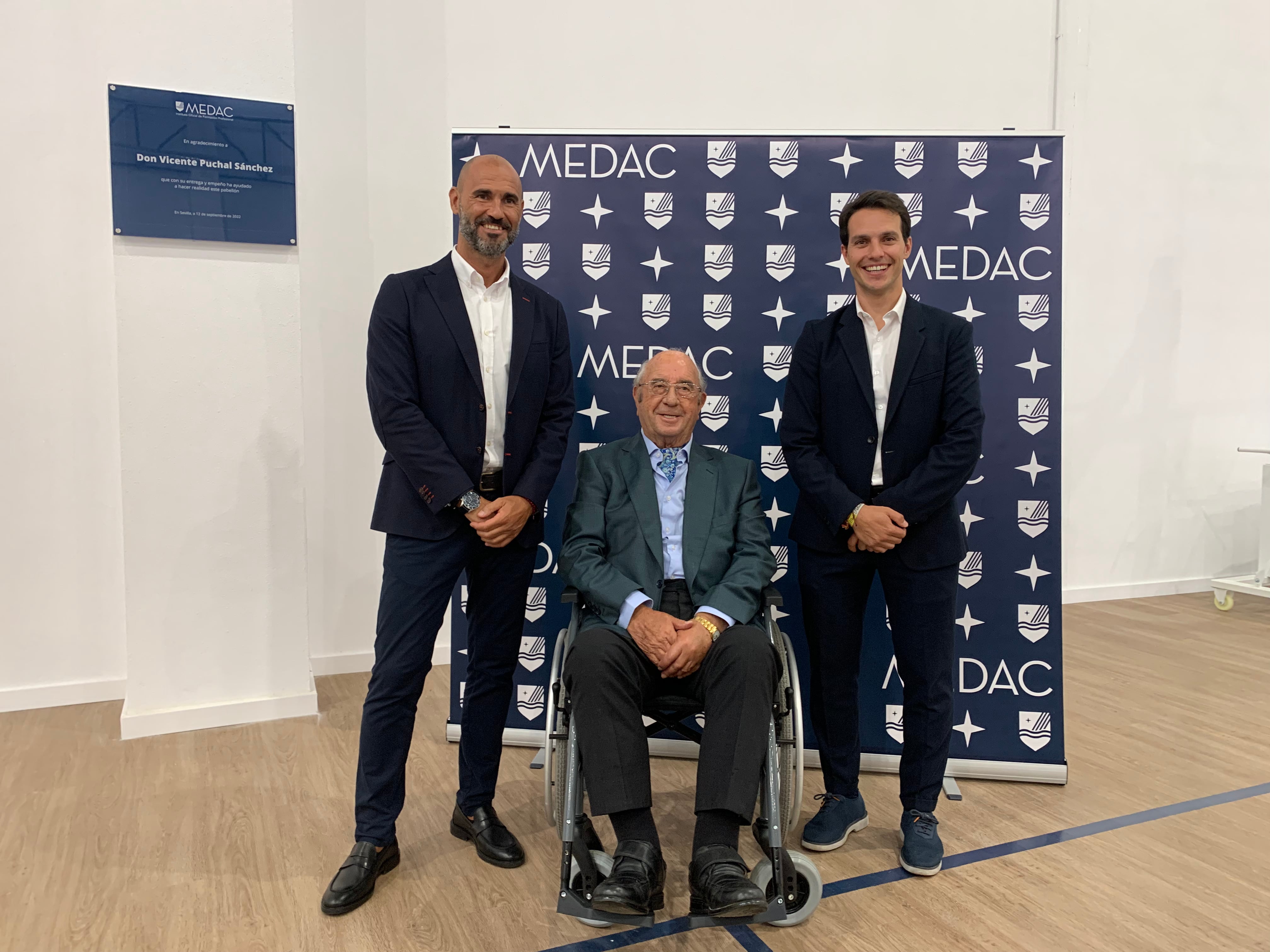 Manuel Ávila, Vicente Puchal y Juan Daniel Medina.