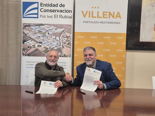 El alcalde con el presidente del consorcio