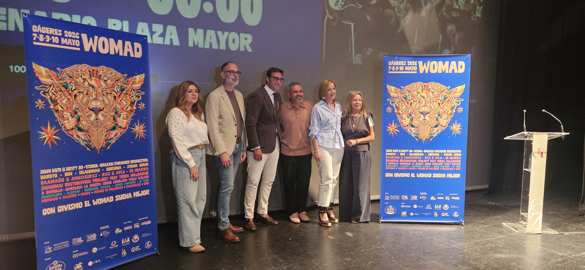 Presentación de Womad Cáceres 2026