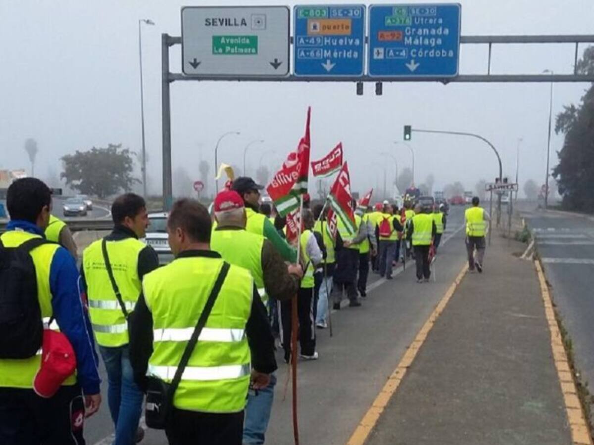 Trabajadores de Extruperfil se manifestan hoy en Sevilla