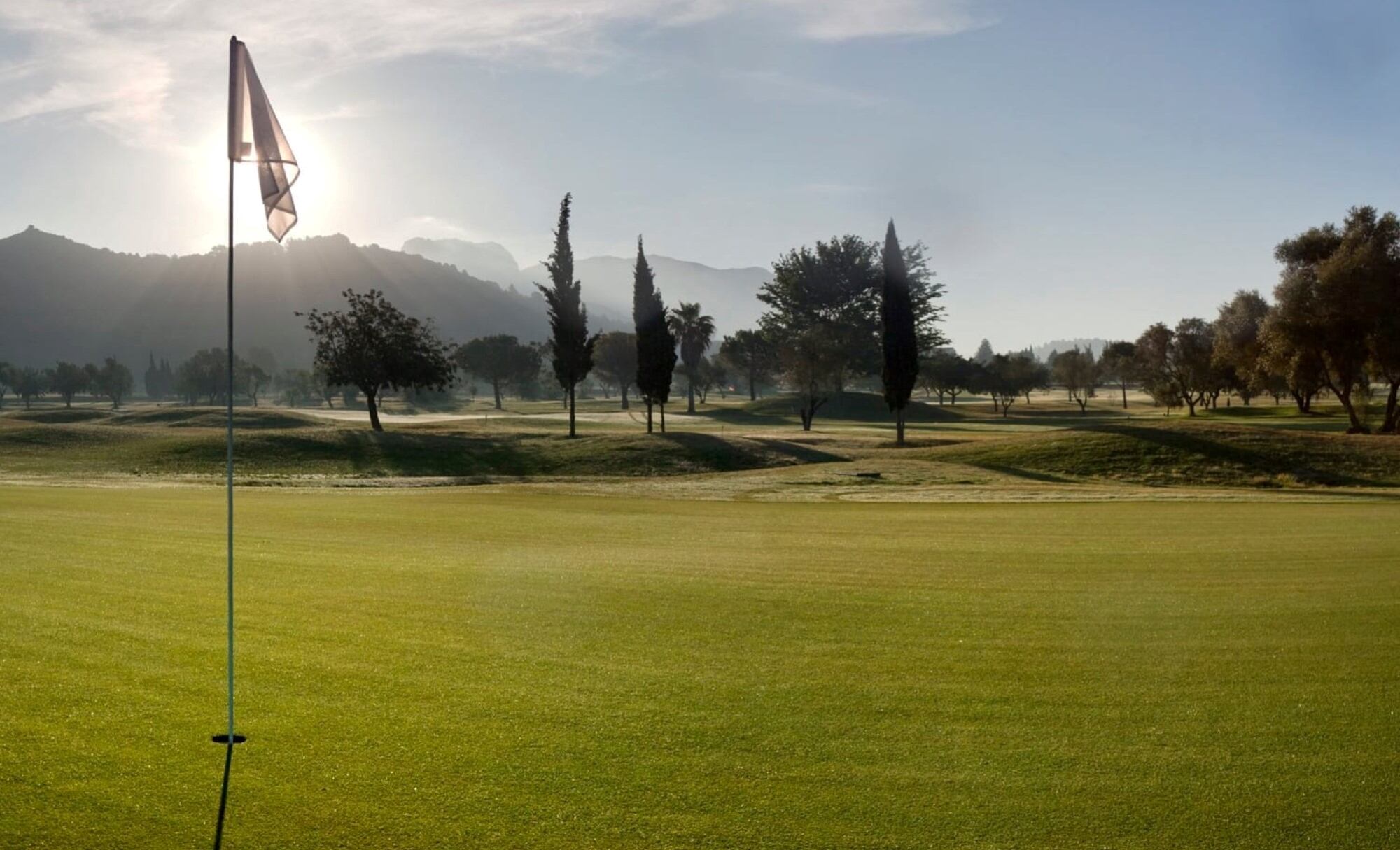 Bandera del campo La Sella Golf.