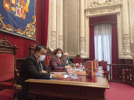 Alberto Calleja durante la presentación