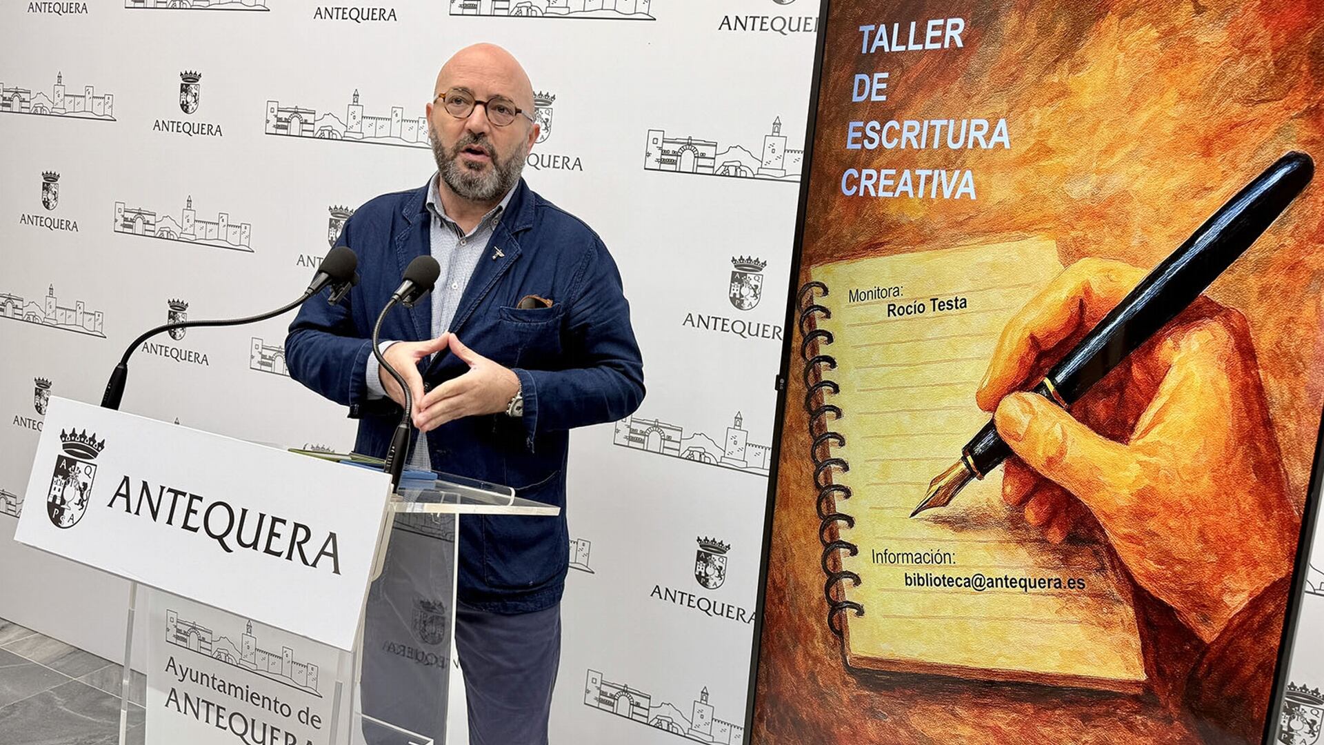 Presentación del nuevo taller de escritura creativa de Antequera