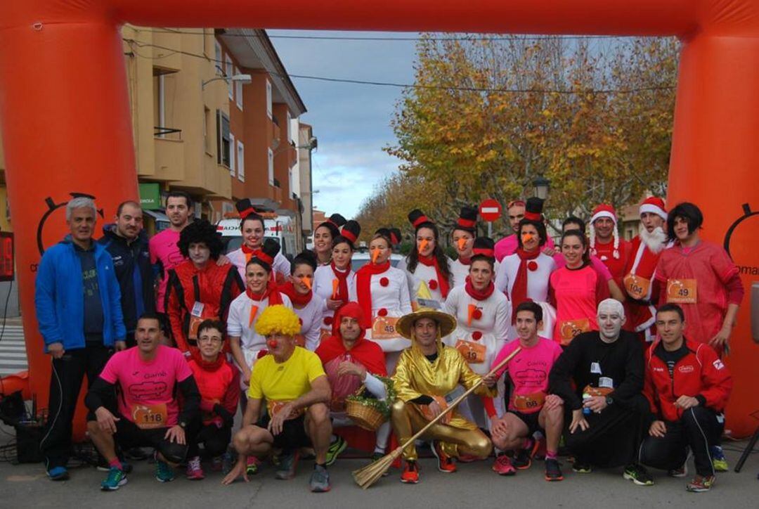 Imagen de la carrera de navidad del año pasado. 