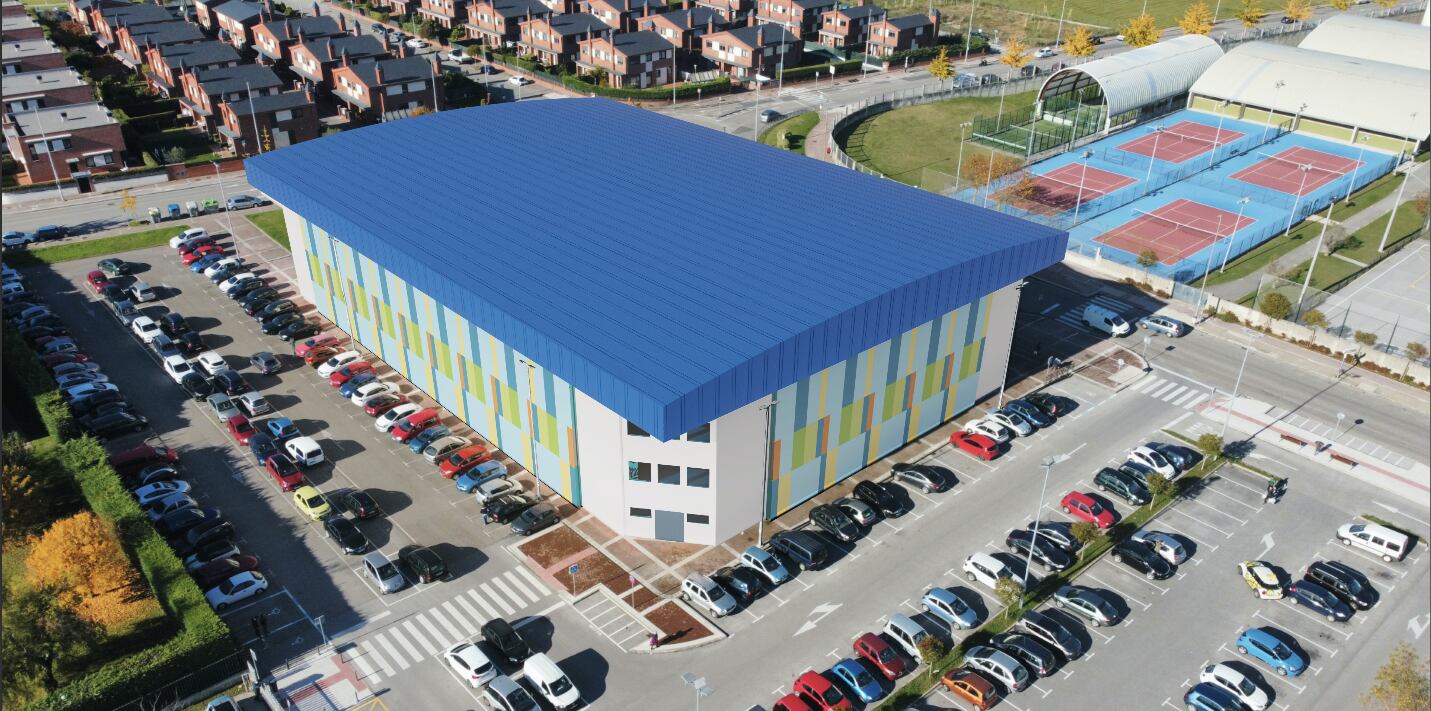 Nuevo pabellón de La Albericia.