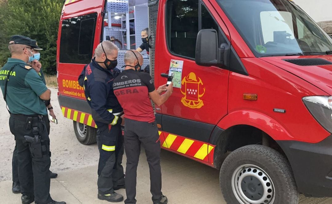 Localizan en buen estado al hombre de 75 años desaparecido en Cercedilla.