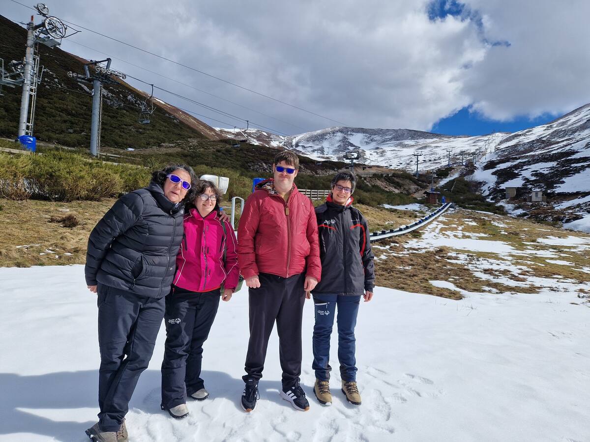 Cuatro deportistas del CD San Cebrián participan en los Juegos Mundiales de Invierno celebrados en Turín (Italia)