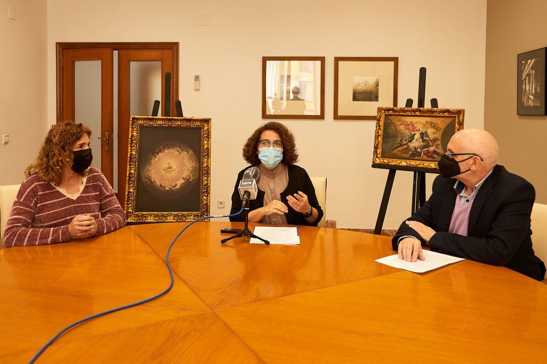 Patricia Montoro, Alícia Izquierdo y Vicent Pellicer 