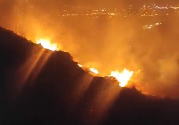 Incendio registrado en Parque Cementerio Parcemasa de Málaga (Infoca)