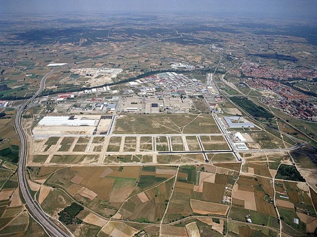 Vista aérea Polígono Prado Marina y AllendeDuero