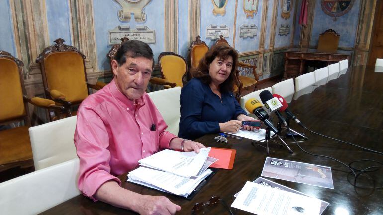 Teresa Rebollo y Juan Ignacio Gutiérrez presentan el VI Aniversario del convento de Santa María la Real