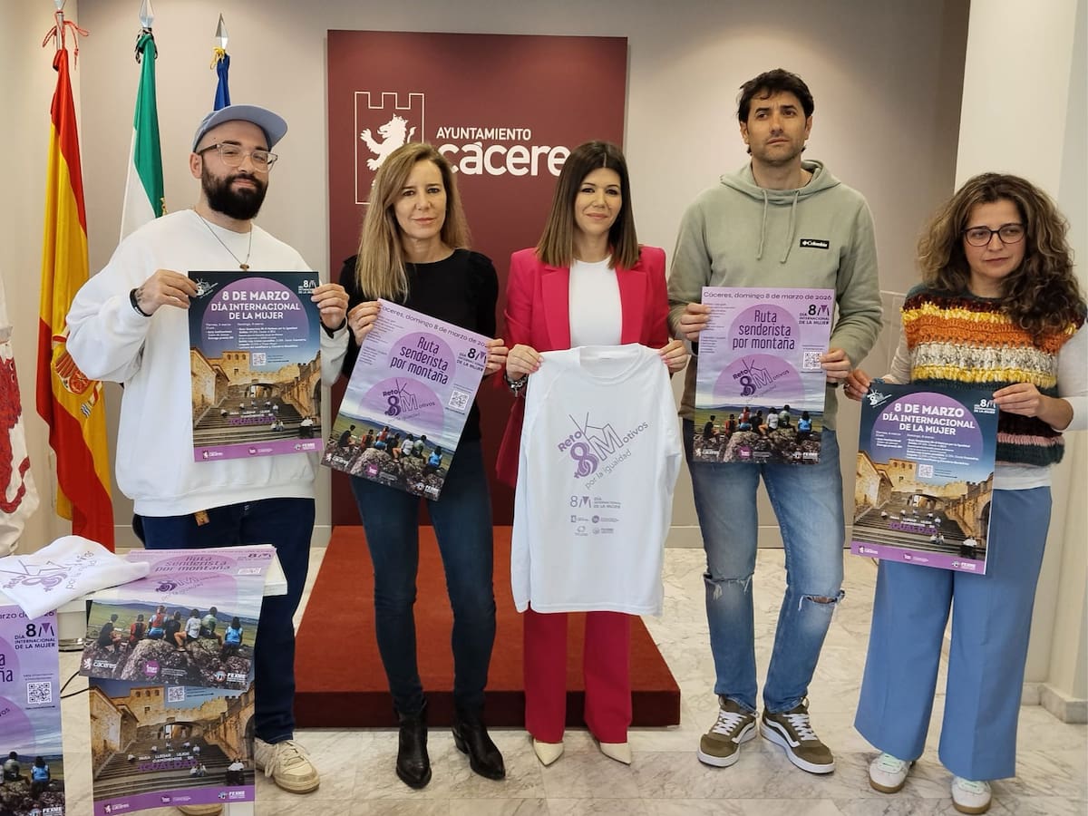 Cáceres alza la voz por el 8M con una llamada colectiva a la igualdad