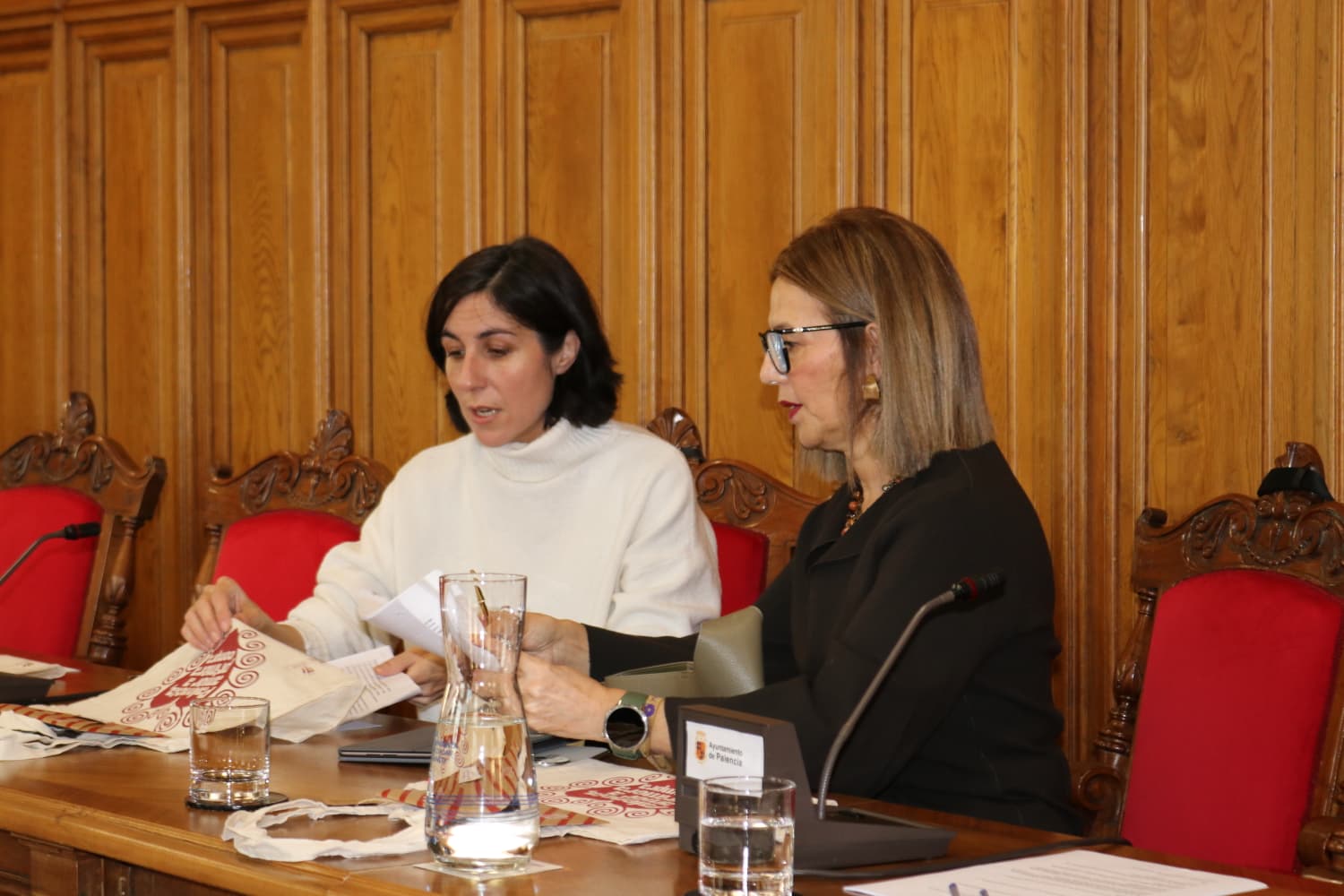 Marta Font y Maribel Contreras de ¡Vamos Palencia!