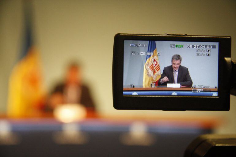 El cap de Govern en funcions, Gilbert Saboya